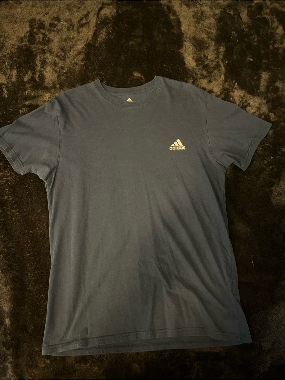 adidas Men's Gray Short Sleeve Tee Size Medium